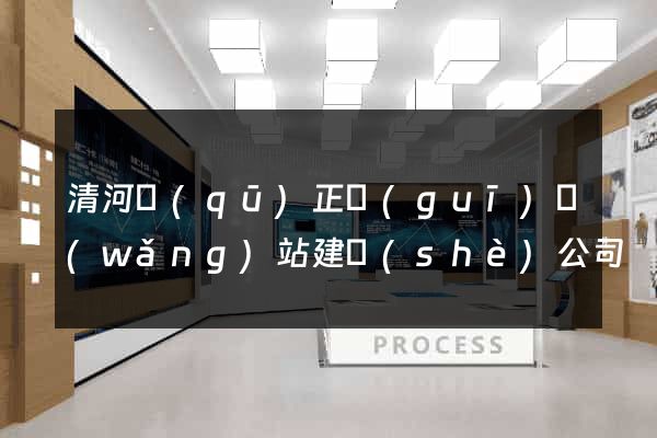 清河區(qū)正規(guī)網(wǎng)站建設(shè)公司