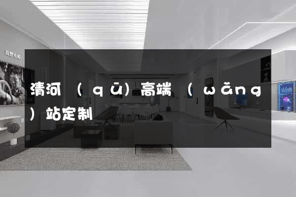 清河區(qū)高端網(wǎng)站定制