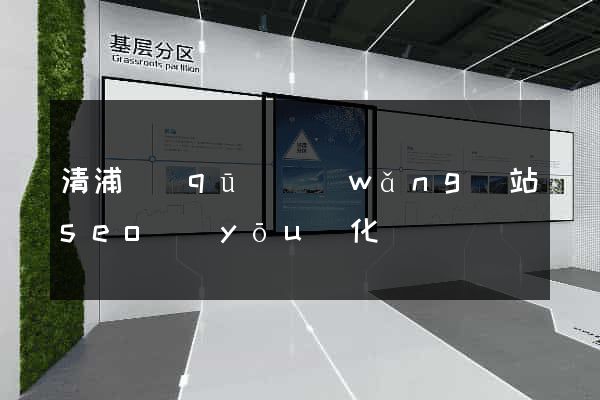 清浦區(qū)網(wǎng)站seo優(yōu)化