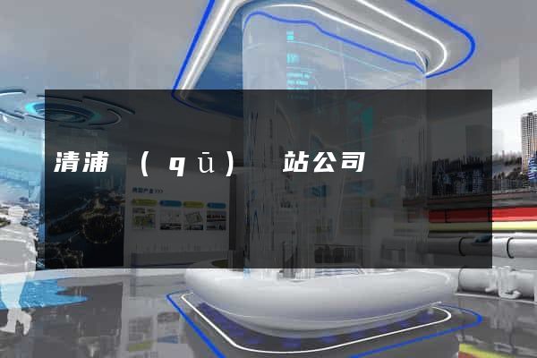 清浦區(qū)網站公司