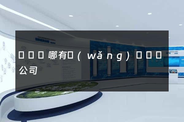 渦陽縣哪有網(wǎng)頁設計公司