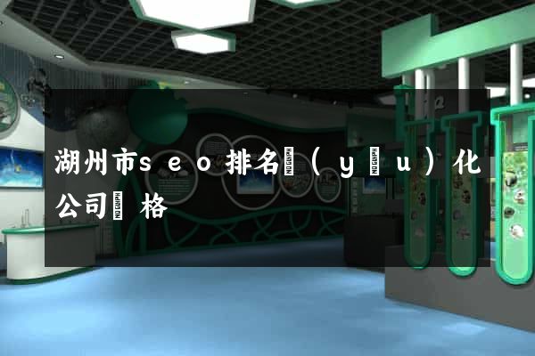 湖州市seo排名優(yōu)化公司價格