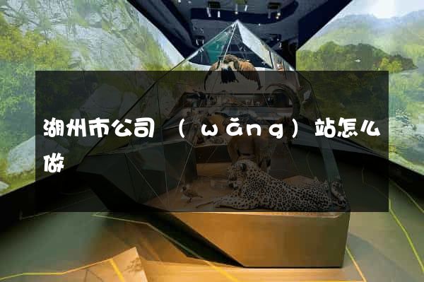 湖州市公司網(wǎng)站怎么做