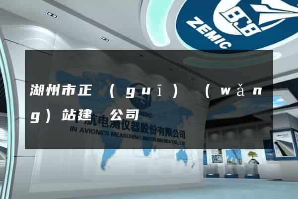 湖州市正規(guī)網(wǎng)站建設公司