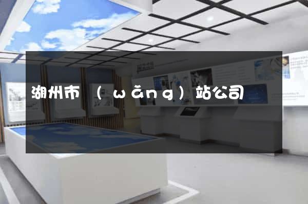 湖州市網(wǎng)站公司