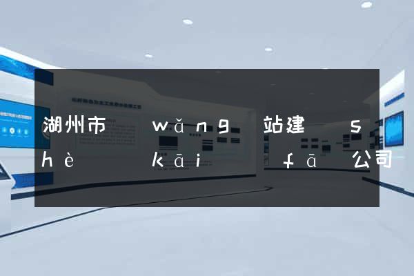 湖州市網(wǎng)站建設(shè)開(kāi)發(fā)公司