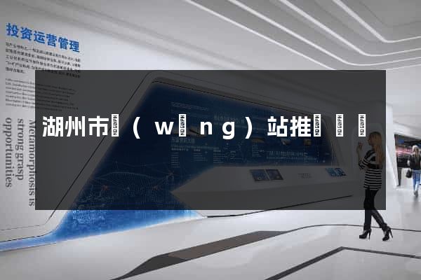 湖州市網(wǎng)站推廣營銷