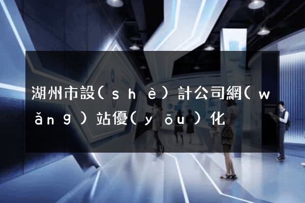 湖州市設(shè)計公司網(wǎng)站優(yōu)化