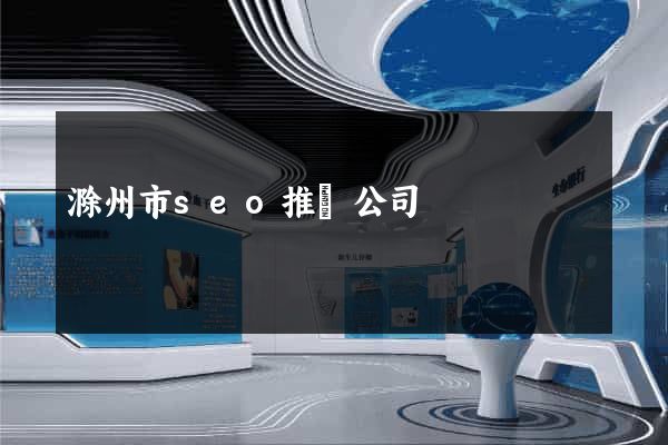 滁州市seo推廣公司