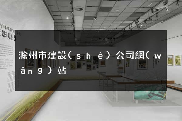 滁州市建設(shè)公司網(wǎng)站