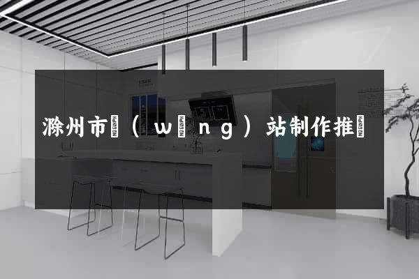 滁州市網(wǎng)站制作推廣
