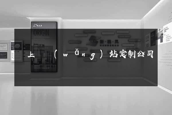 潁上縣網(wǎng)站定制公司
