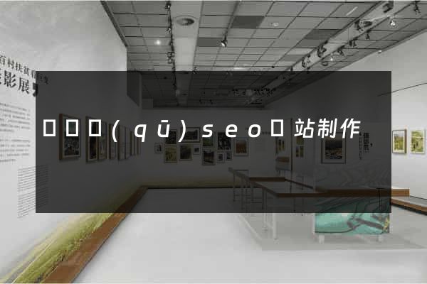 潁東區(qū)seo網站制作