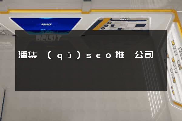 潘集區(qū)seo推廣公司