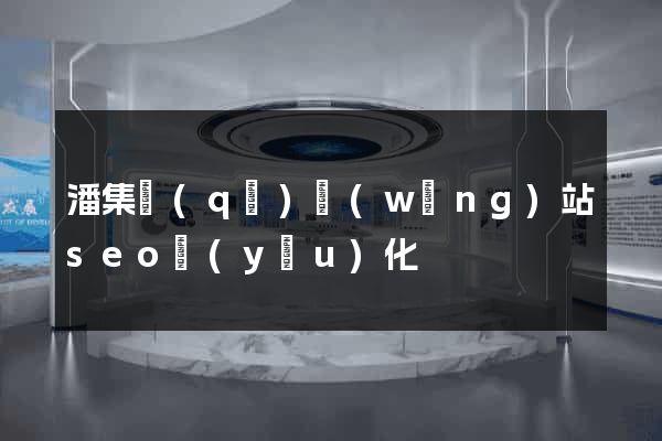 潘集區(qū)網(wǎng)站seo優(yōu)化