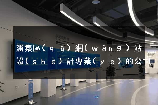 潘集區(qū)網(wǎng)站設(shè)計專業(yè)的公司
