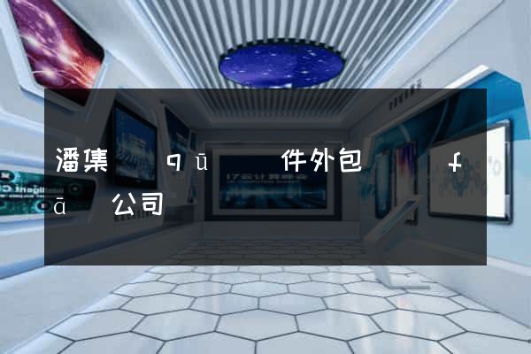 潘集區(qū)軟件外包開發(fā)公司