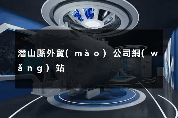 潛山縣外貿(mào)公司網(wǎng)站