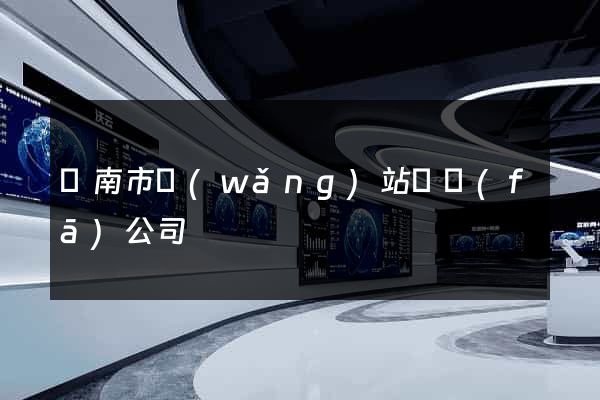 濟南市網(wǎng)站開發(fā)公司