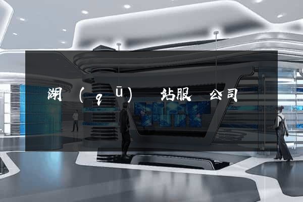 濱湖區(qū)網站服務公司