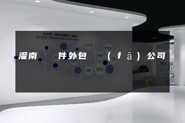 灌南縣軟件外包開發(fā)公司