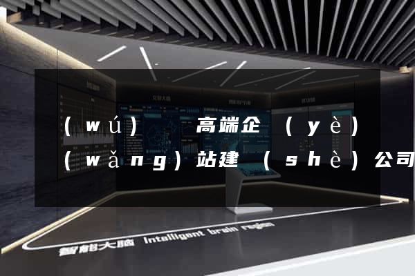 無(wú)為縣高端企業(yè)網(wǎng)站建設(shè)公司