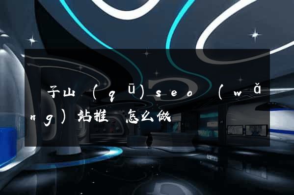 獅子山區(qū)seo網(wǎng)站推廣怎么做