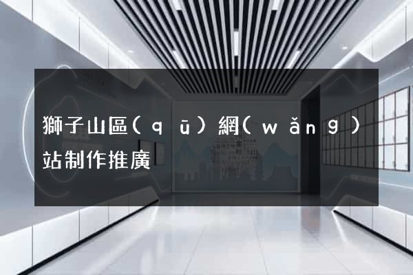 獅子山區(qū)網(wǎng)站制作推廣