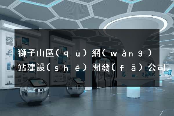 獅子山區(qū)網(wǎng)站建設(shè)開發(fā)公司