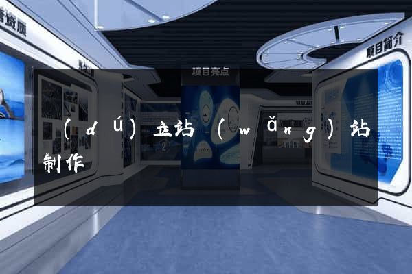 獨(dú)立站網(wǎng)站制作