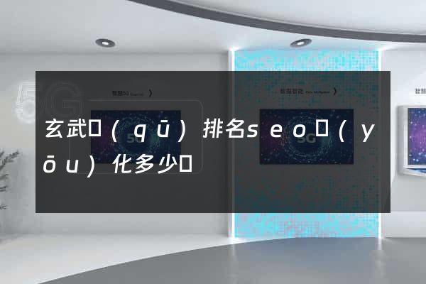 玄武區(qū)排名seo優(yōu)化多少錢