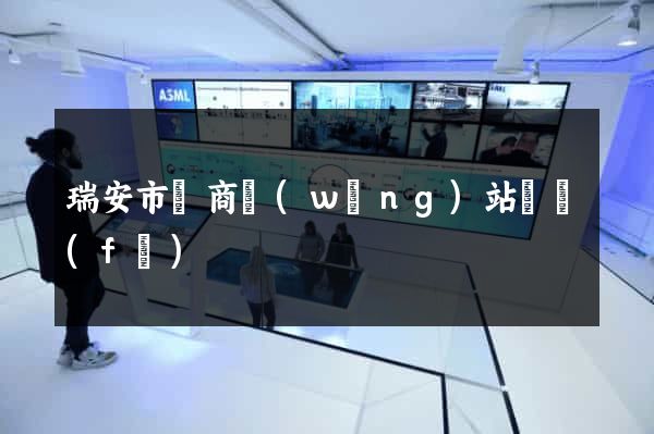 瑞安市電商網(wǎng)站開發(fā)