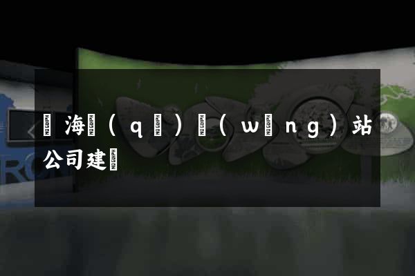 甌海區(qū)網(wǎng)站公司建設