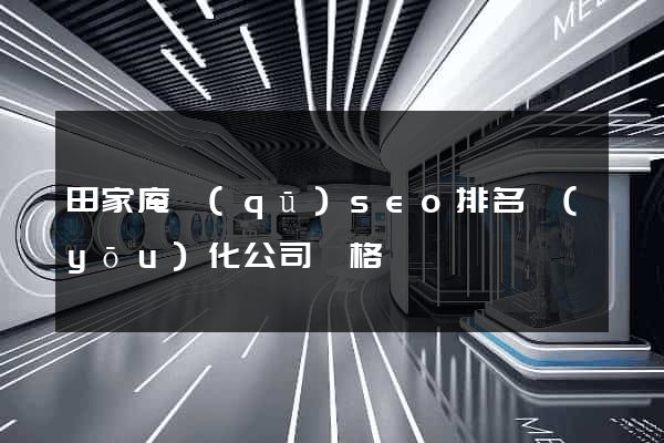 田家庵區(qū)seo排名優(yōu)化公司價格