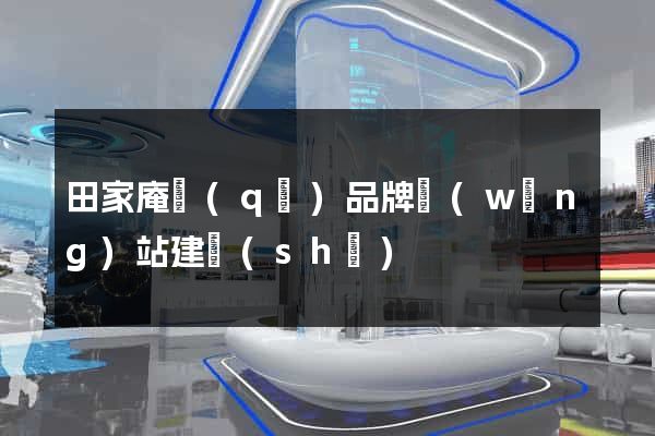 田家庵區(qū)品牌網(wǎng)站建設(shè)