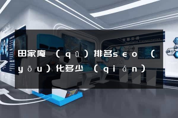 田家庵區(qū)排名seo優(yōu)化多少錢(qián)