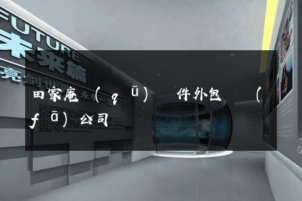 田家庵區(qū)軟件外包開發(fā)公司