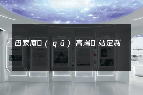 田家庵區(qū)高端網站定制