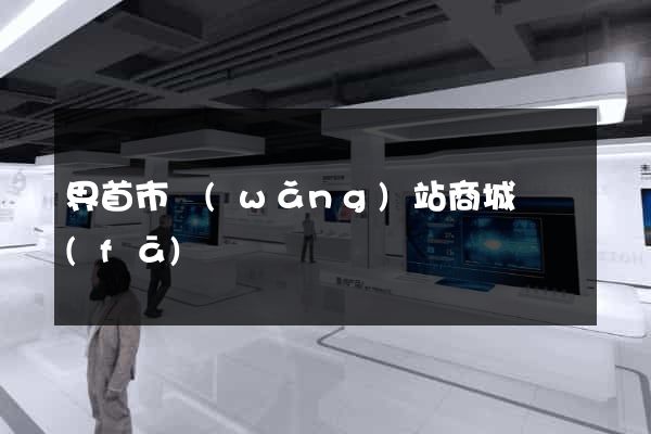 界首市網(wǎng)站商城開發(fā)