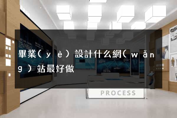 畢業(yè)設計什么網(wǎng)站最好做