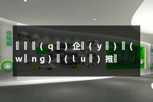 盧灣區(qū)企業(yè)網(wǎng)絡(luò)推廣