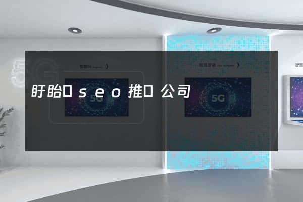 盱眙縣seo推廣公司