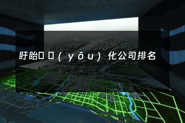 盱眙縣優(yōu)化公司排名