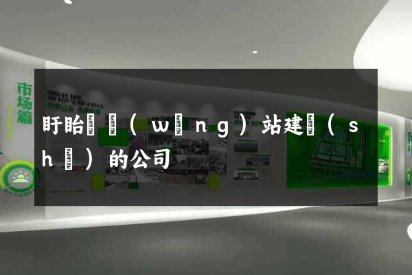 盱眙縣網(wǎng)站建設(shè)的公司
