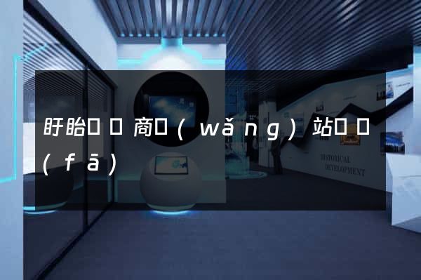 盱眙縣電商網(wǎng)站開發(fā)