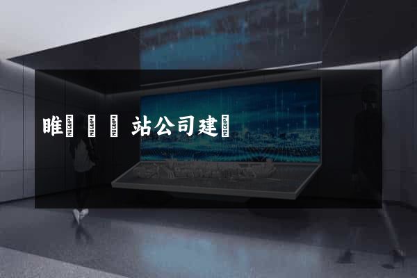 睢寧縣網站公司建設