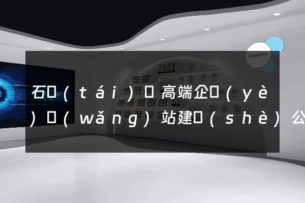 石臺(tái)縣高端企業(yè)網(wǎng)站建設(shè)公司