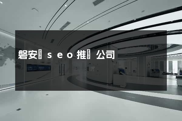 磐安縣seo推廣公司