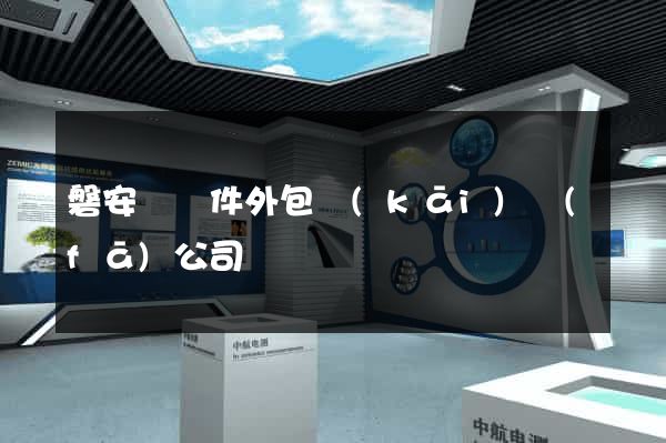 磐安縣軟件外包開(kāi)發(fā)公司