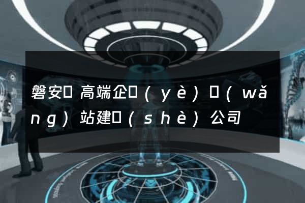磐安縣高端企業(yè)網(wǎng)站建設(shè)公司